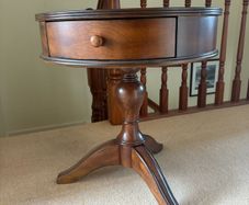 French Oak Wood Table