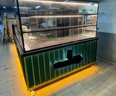 Custom Made Heated food and pastry display counter