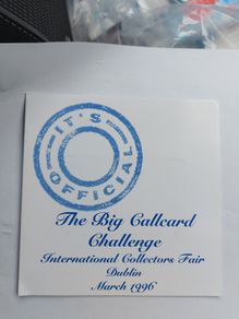 Callcard Mint in Folder