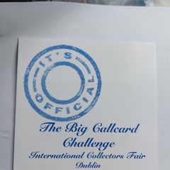 Callcard Mint in Folder