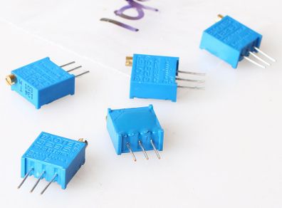 3296W Potentiometer Assortment Kit 12 Values, 60pcs