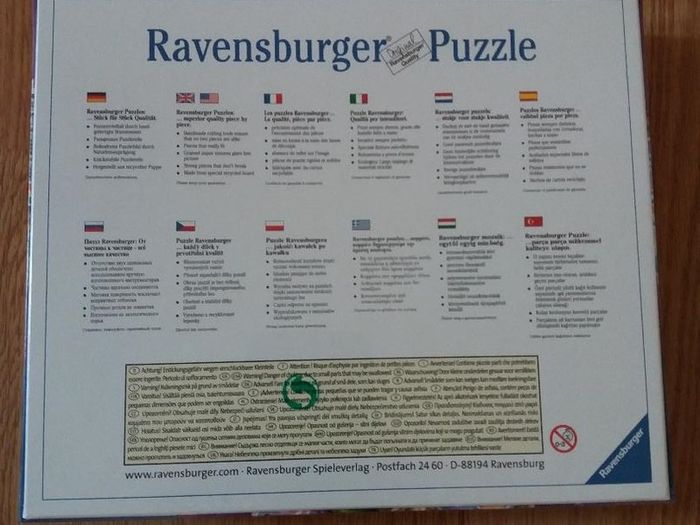 Puzzle Sofia ( 4 Ravensburger Puzzles)