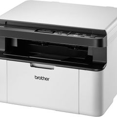 Brother DCP-1610W Mono Laser Printer - All-in-One, Wireless/USB 2.0, Compact, A4 Printer, Small Office/Home Printer, White
