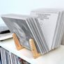 Solid Pine Record Display Stand Image 2