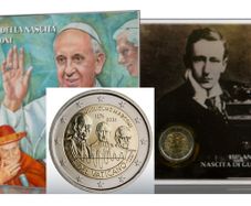 Vatican 2 Euro Special Uncirculated Coin 2024 - 150th anniversary of the birth of Guglielmo Marconi