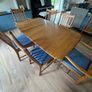 Ercol Dining table & chairs Image 2