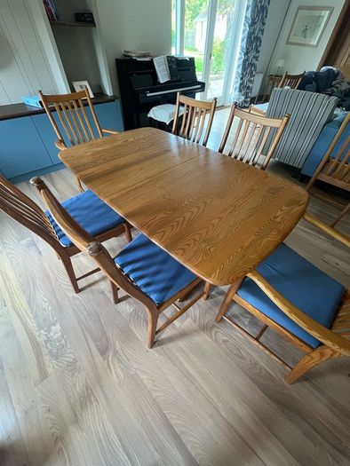 Ercol Dining table & chairs