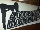4 doors for more whores