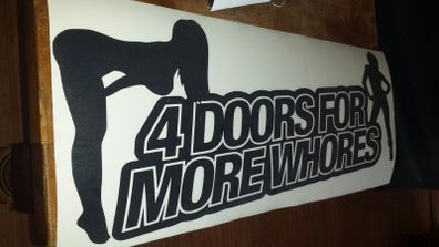 4 doors for more whores