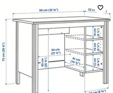 IKEA Desk  (Brusali)