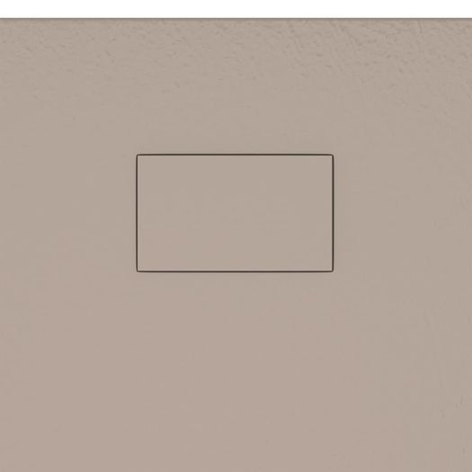 Shower Base Tray SMC Brown 80x80 cm