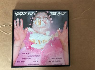 Framed LP Cover of "Humble Pie the Best "