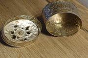 Beautiful Vintage Metal Treasure Box