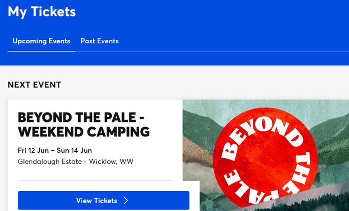 2 weekend Beyond The Pale Tickets