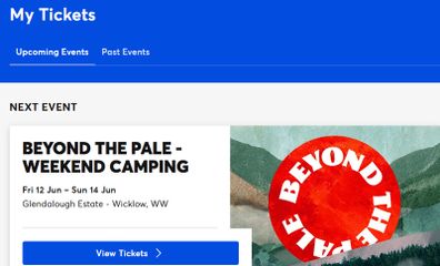 2 weekend Beyond The Pale Tickets