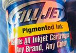 Filljet Color & Black Kit In Canister. Printer ink refill