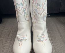 White Cowboy boots