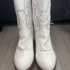 White Cowboy boots
