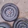 2 x Wheelbarrow wheels 3.50 - 8 Spares Repairs Image 3