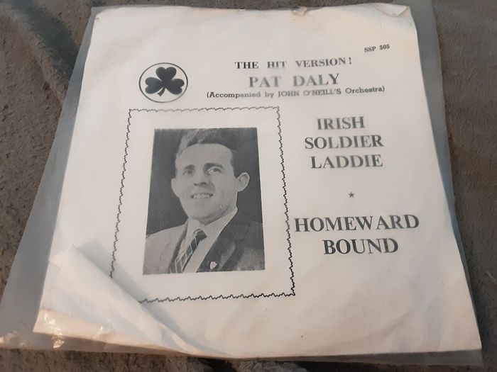 irish pressed single,  Pat Daly