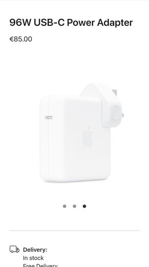 Brand-new Sealed Genuine Apple 96W USB-C Power Adapter