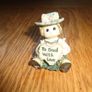 Vintage German Girl Figurines x 2 for Sale Image 4