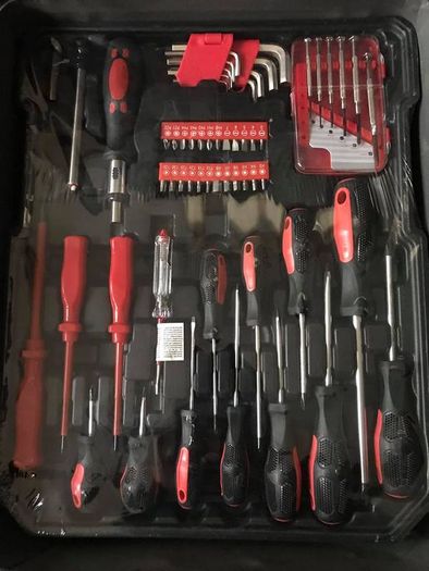 brand new flight case full of tools
