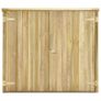 Garden Tool Shed 135x60x123 cm Impregnated Pinewood Image 2