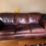 3 seater leather couch Image 2