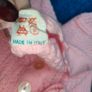 pink vintage knitted cardigan made in Italy Image 5