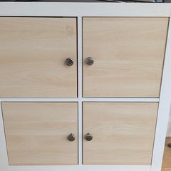 Kallax storage 2x2 with Doors & Handles