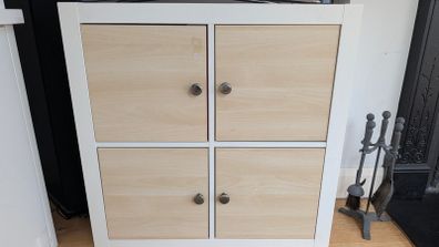 Kallax storage 2x2 with Doors & Handles