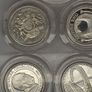 Great Britain Silver Proof 1984 1999 2007 2005 2004 2006 2003 1999 2002 1 Pound Silver Coins in Original Capsules Image 2