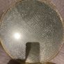 2 x gold mirrors.  50cm diameter Image 2