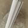 Blackout roller blind with pelmet white NEW Image 3