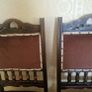 Pair of Vintage Wooden Dining Chairs Image 7