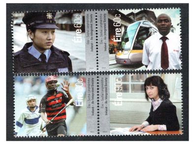 2013 Ireland Ireland an Integrated Society Commemorative Stamps Mint Never Hinged (MNH)