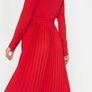 Red Midi Dress Image 6