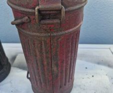 Orginal Wehrmacht, gas mask container WWII