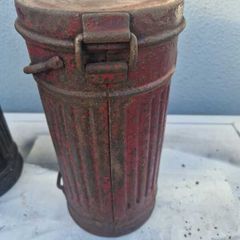 Orginal Wehrmacht, gas mask container WWII