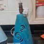 Irish pottery  lamp Image 3