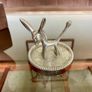 Seba Silverplated Ring Tree Retro Walter Bosse stylised Big Eared Donkey 1960s Image 8