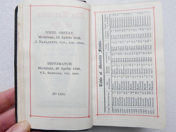 Vintage The Treasury of the Sacred Heart: A Prayer Book for Catholics