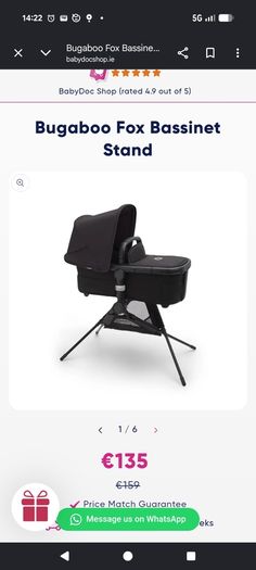 Bugaboo bassinet stand