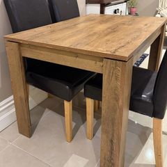 Dining table & chairs