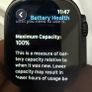 Apple Watch Ultra 2 | 49mm | Black Titanium Case with Black Ocean Band  battery health100 % Image 10