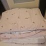 Full size Travel cot with mattress and bedding Image 4