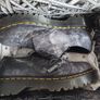 Dr Martens 1461 Bex Pleasures black grey shoes 3 eye Tie Dye Poly UK5 EU38 US7 Image 2