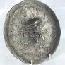 Rare and very special 1900s Art Nouveau Pewter bas relief plaque Image 4