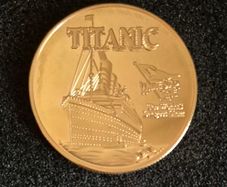 Titanic , Commerative coin.